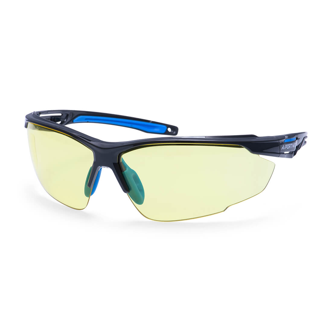 Portwest Anthracite KN Safety Glasses in Mirror (Indoor/Outdoor), main product image