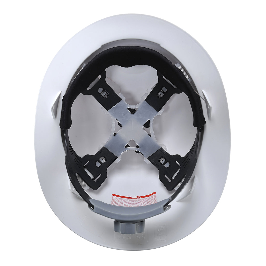 Portwest PS52 Full Brim Future Helmet in White, back view
