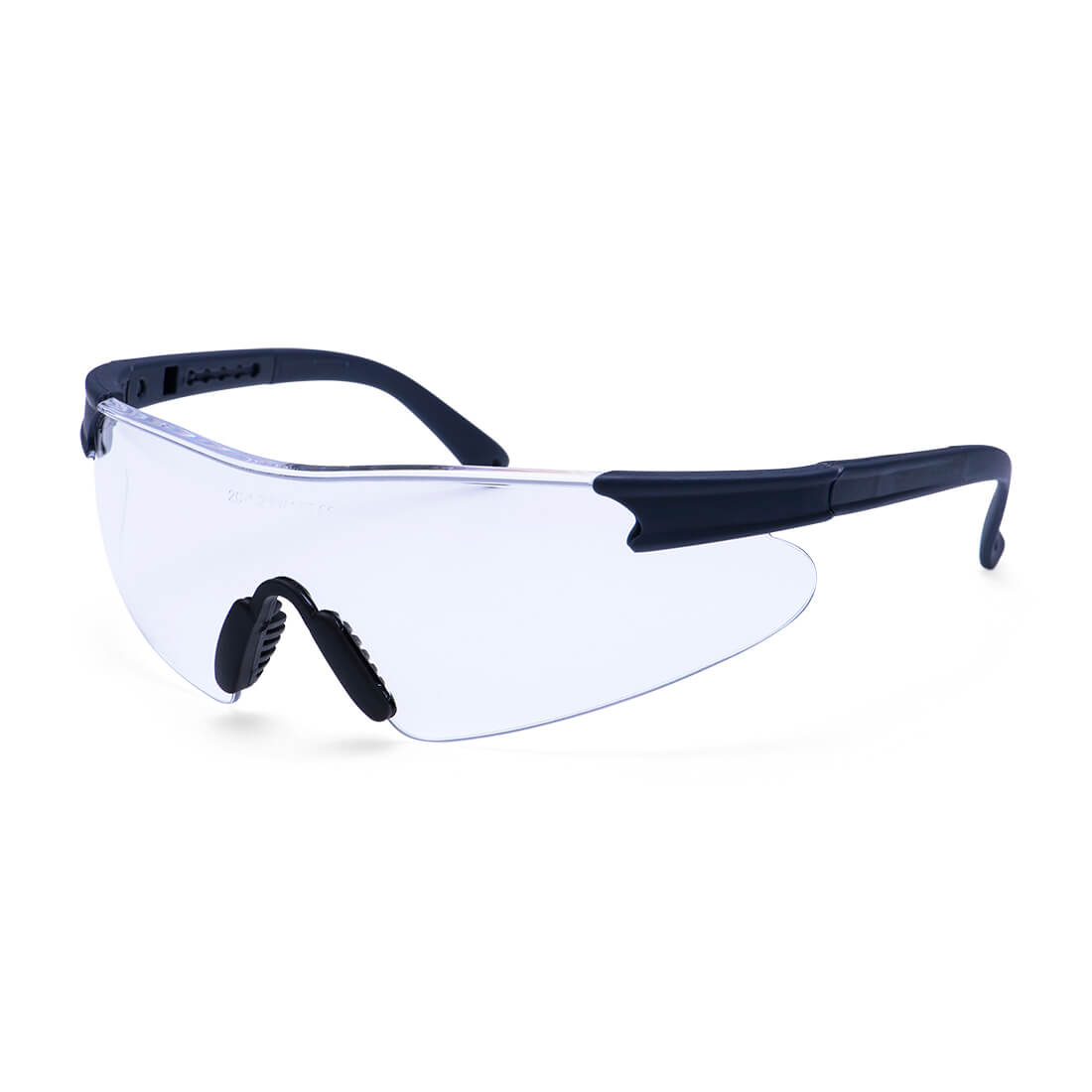 Portwest Curvo Safety Glasses in Clear, main product image