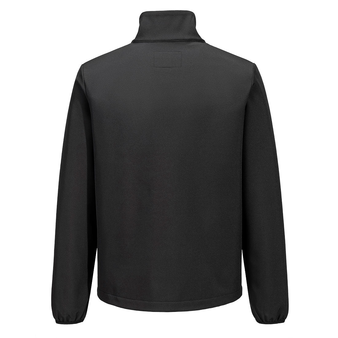 Portwest PW328 PW3 Hybrid Jacket in Black, back view