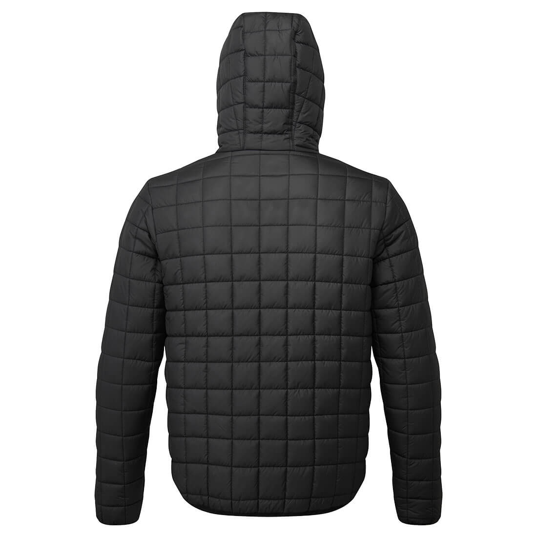 Portwest PW329 PW3 Square Baffle Jacket in Black, back view