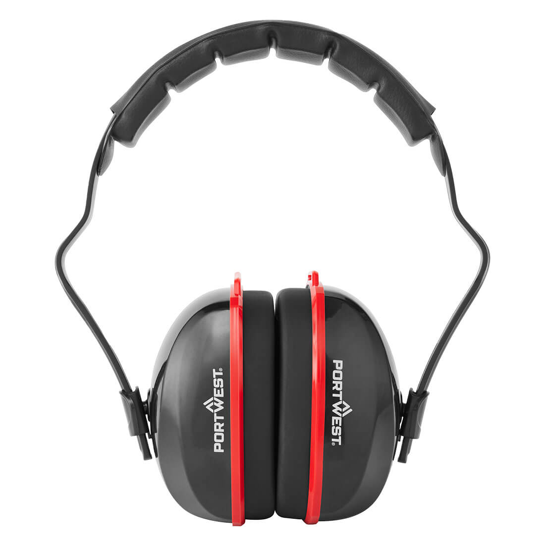 Portwest Comfort Ear Defenders in Black, main product image