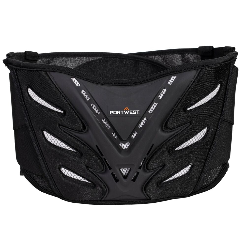 Portwest Stabiliser Support Belt in Black, main product image