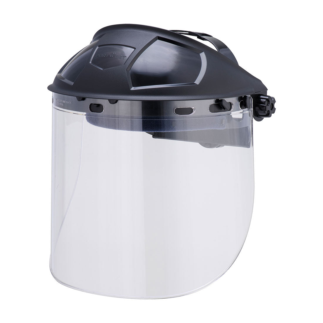 Portwest Browguard Visor Set in Black, main product image