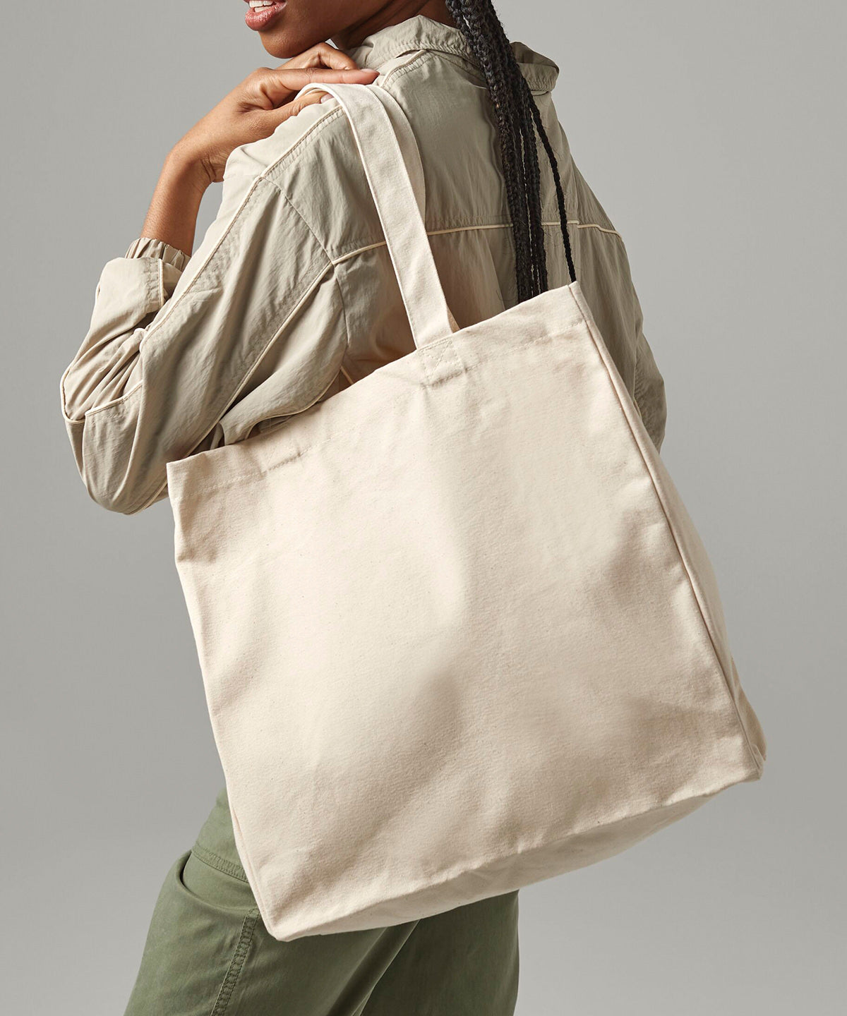 Quadra Canvas classic shopper, lifestyle photo
