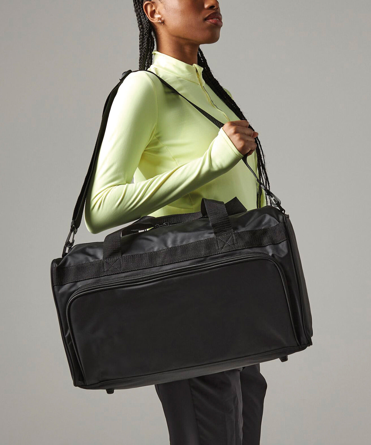 Quadra Advertising holdall, lifestyle photo