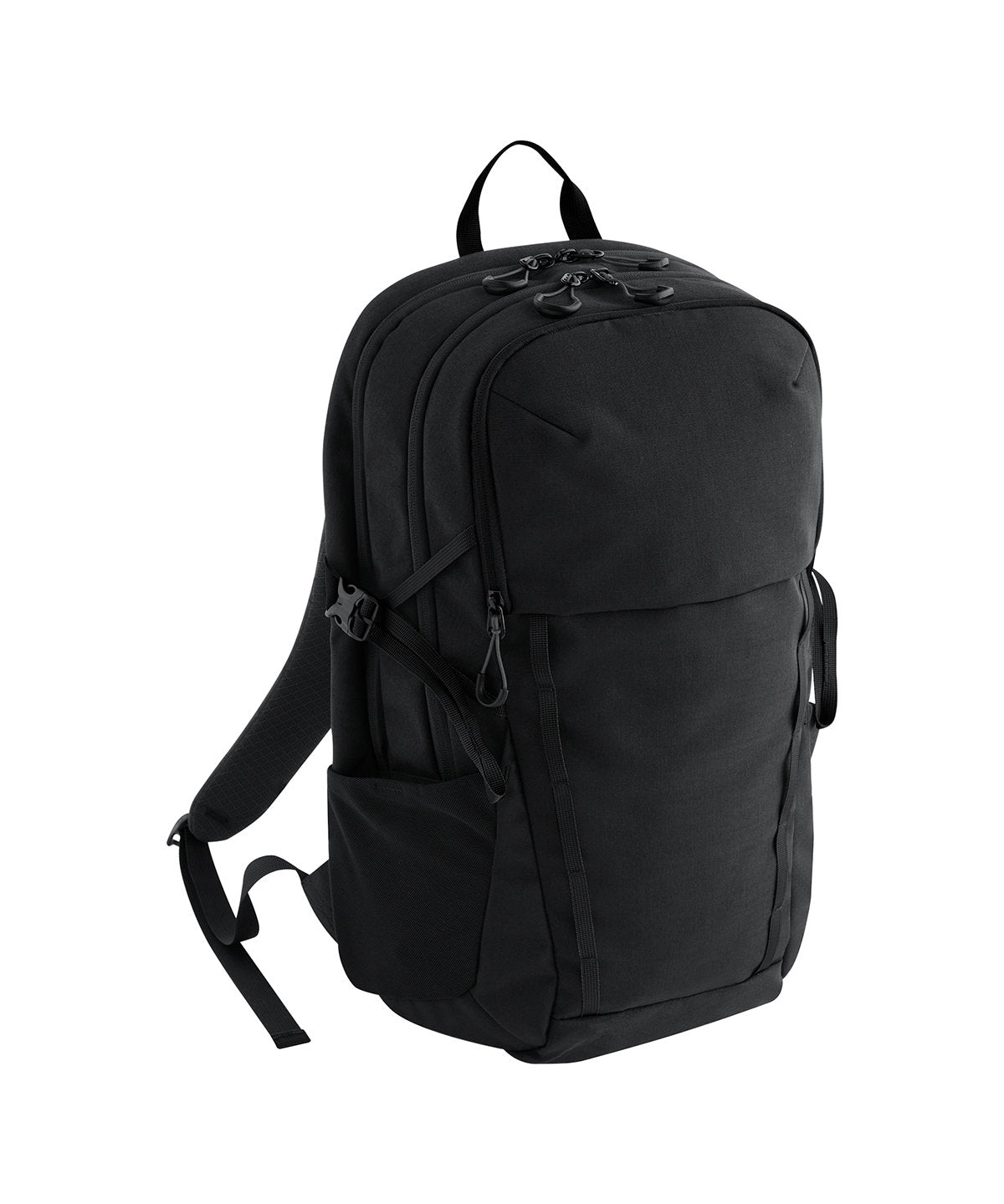 Quadra Active outdoor 25 litre daypack in Black, front view