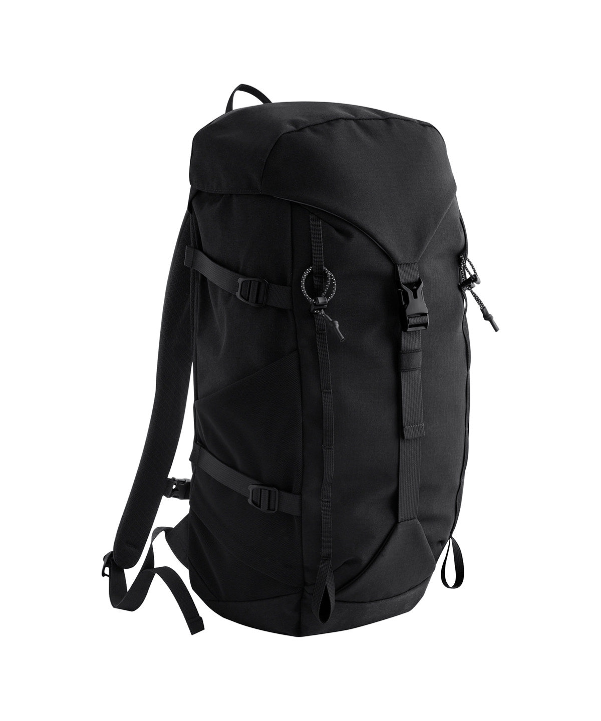 Quadra Active outdoor 30 litre backpack in Black, front view