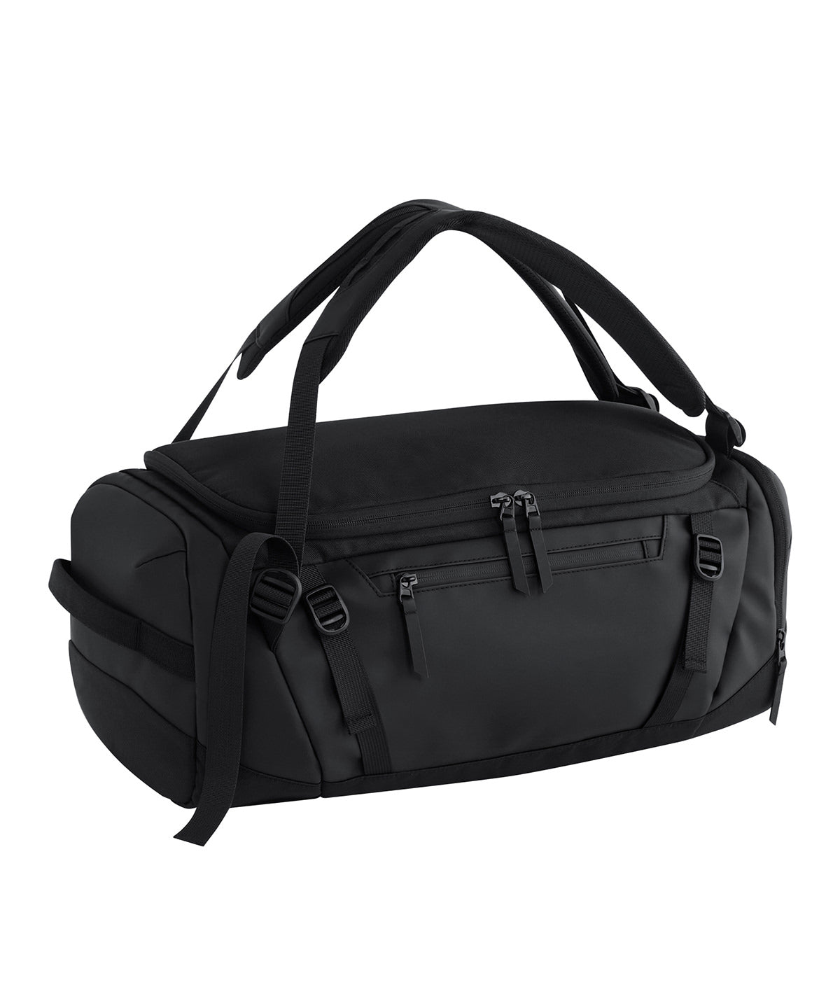 Quadra Zürich 35 litre hybrid holdall in Black, front view