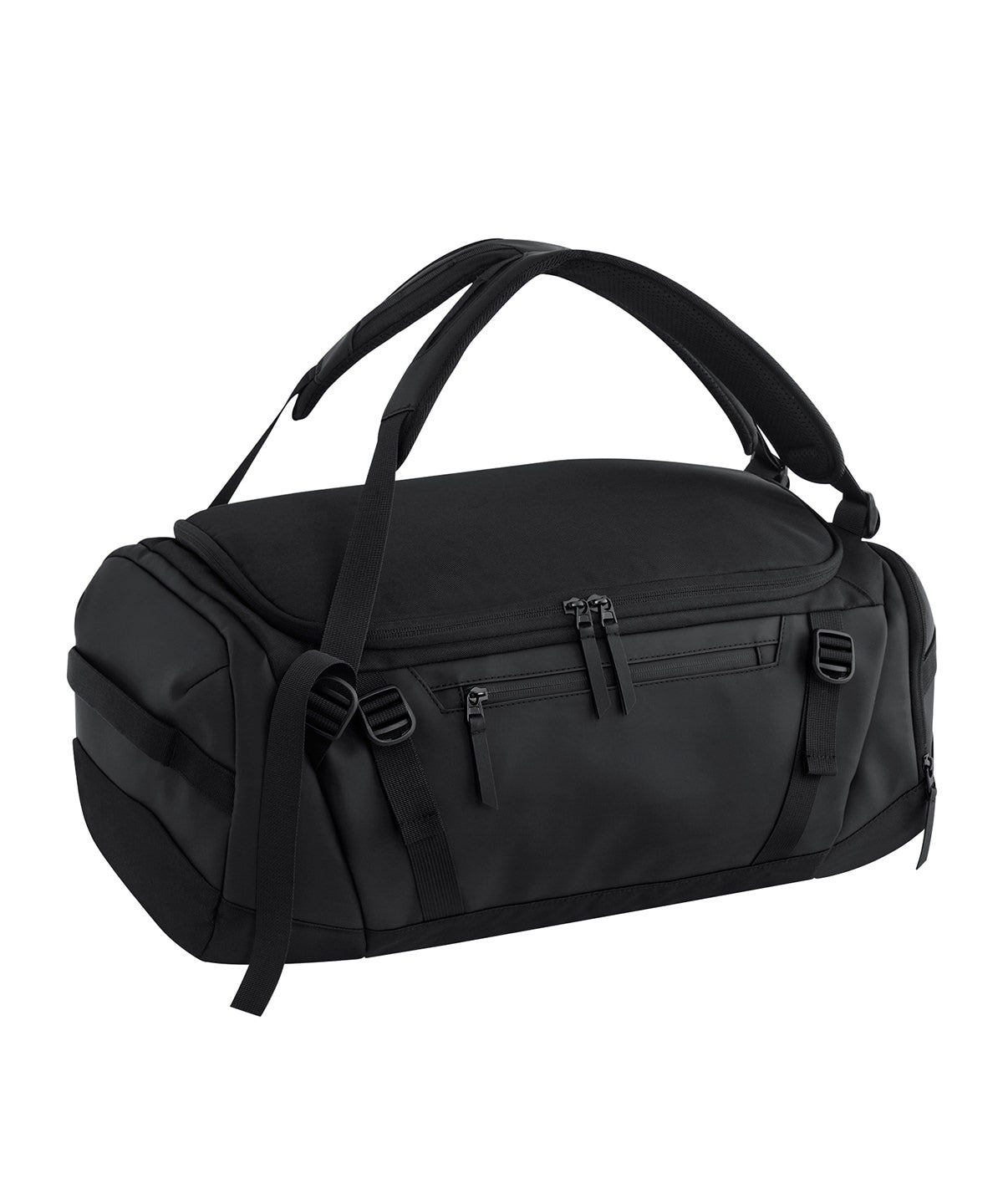 Quadra Zürich 45 litre hybrid holdall in Black, front view
