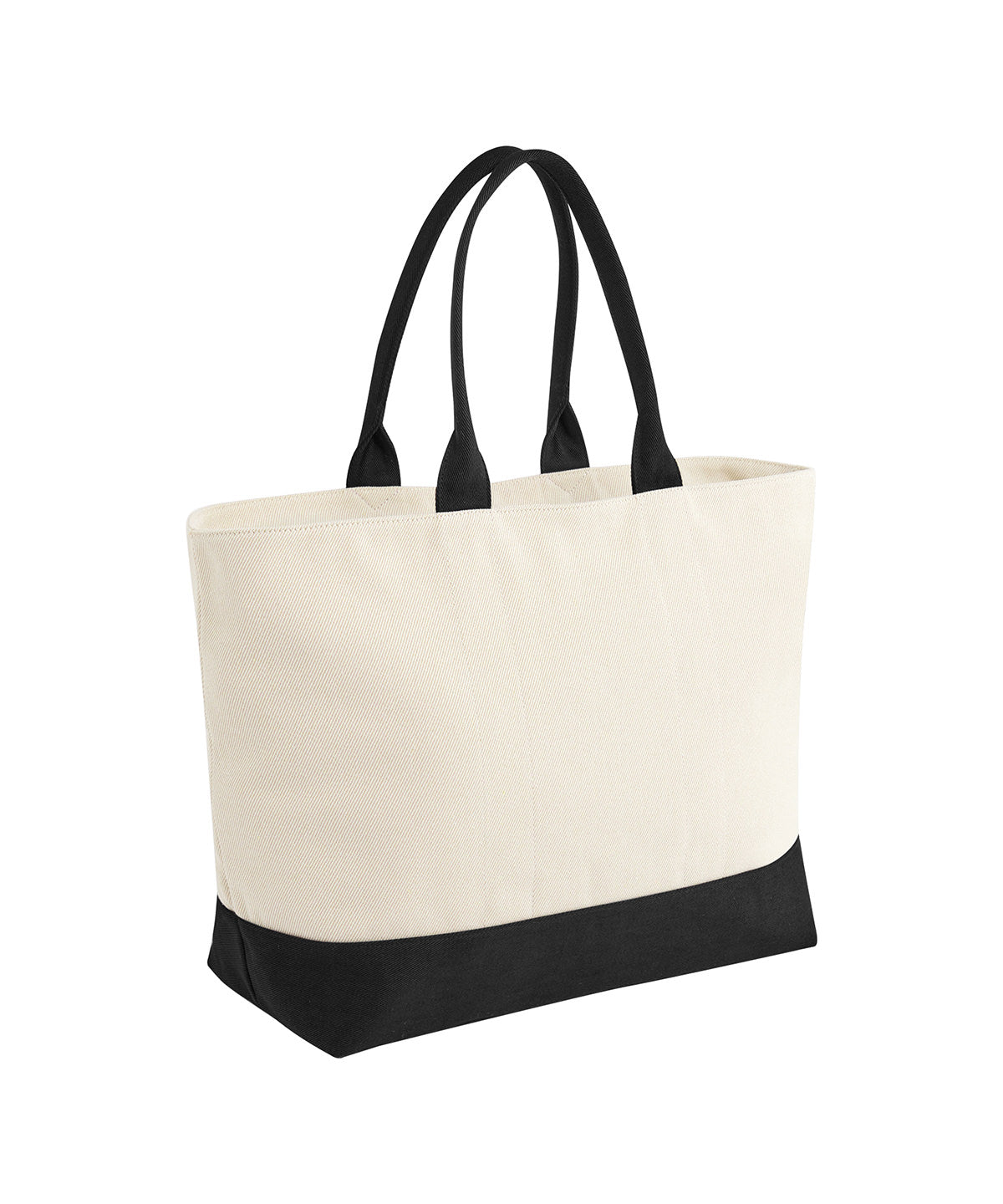 Quadra Puerto weekender in Natural/Black, front view
