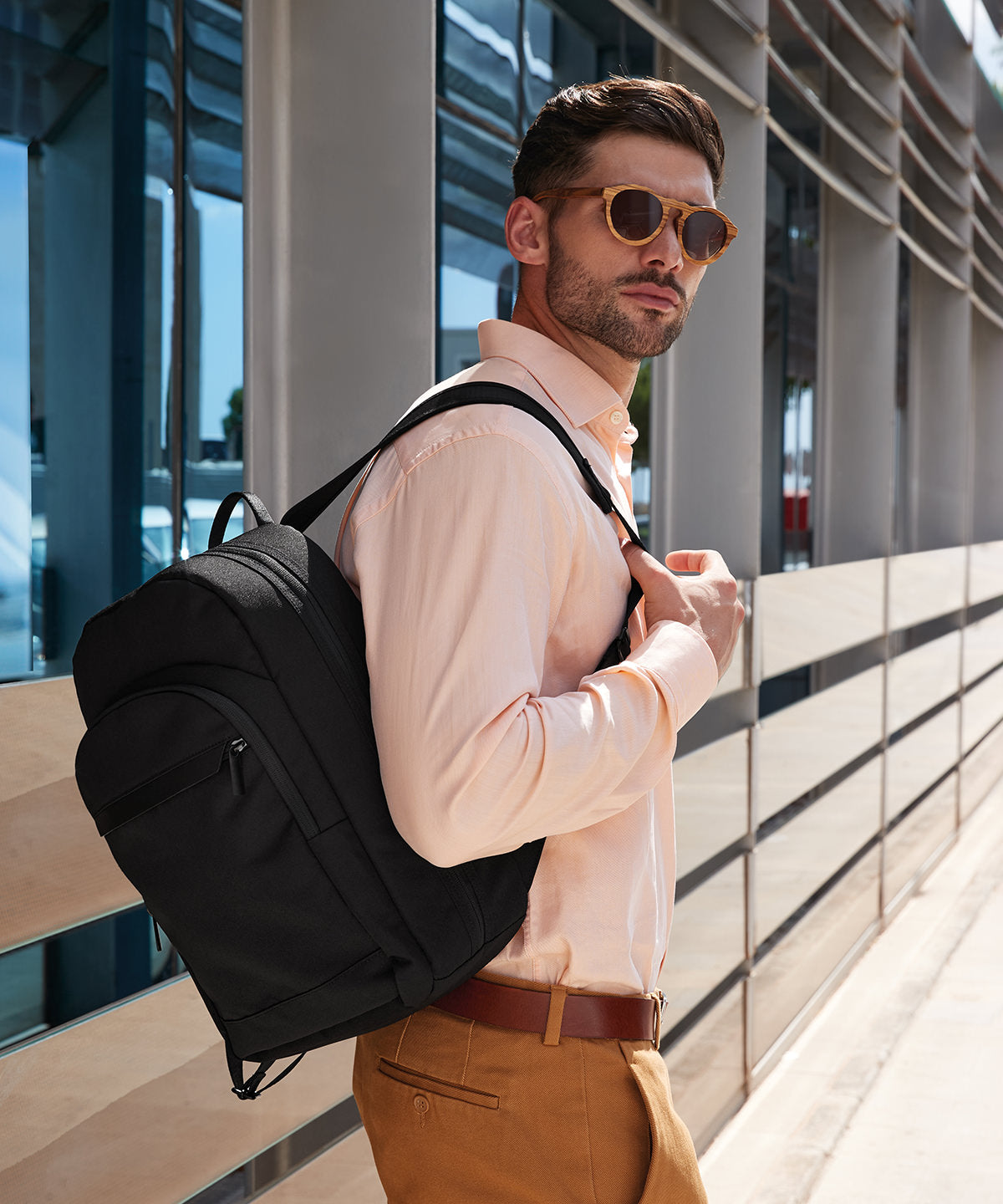 Quadra Airside underseat backpack, lifestyle photo