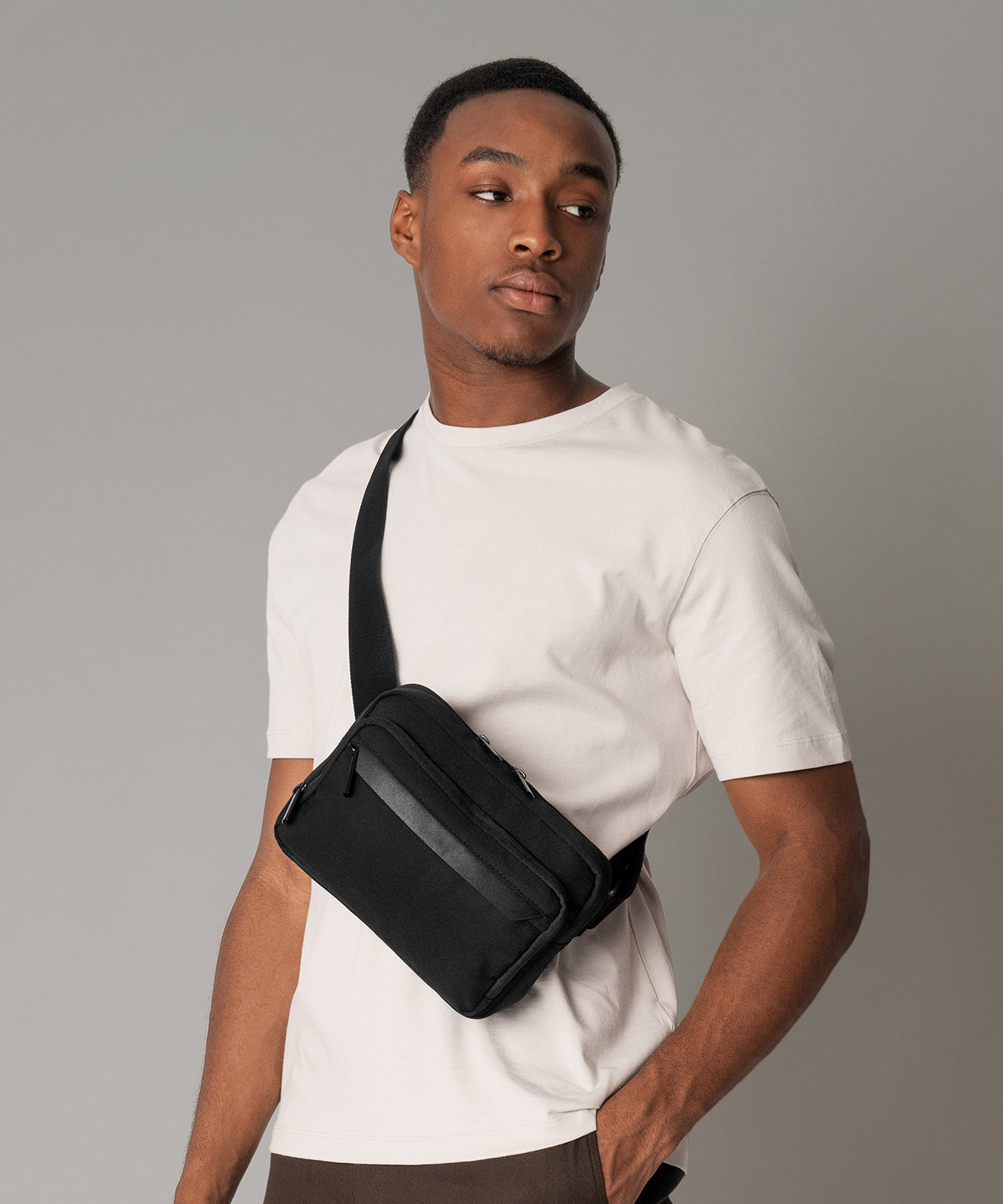 Quadra Airside cross body bag, lifestyle photo