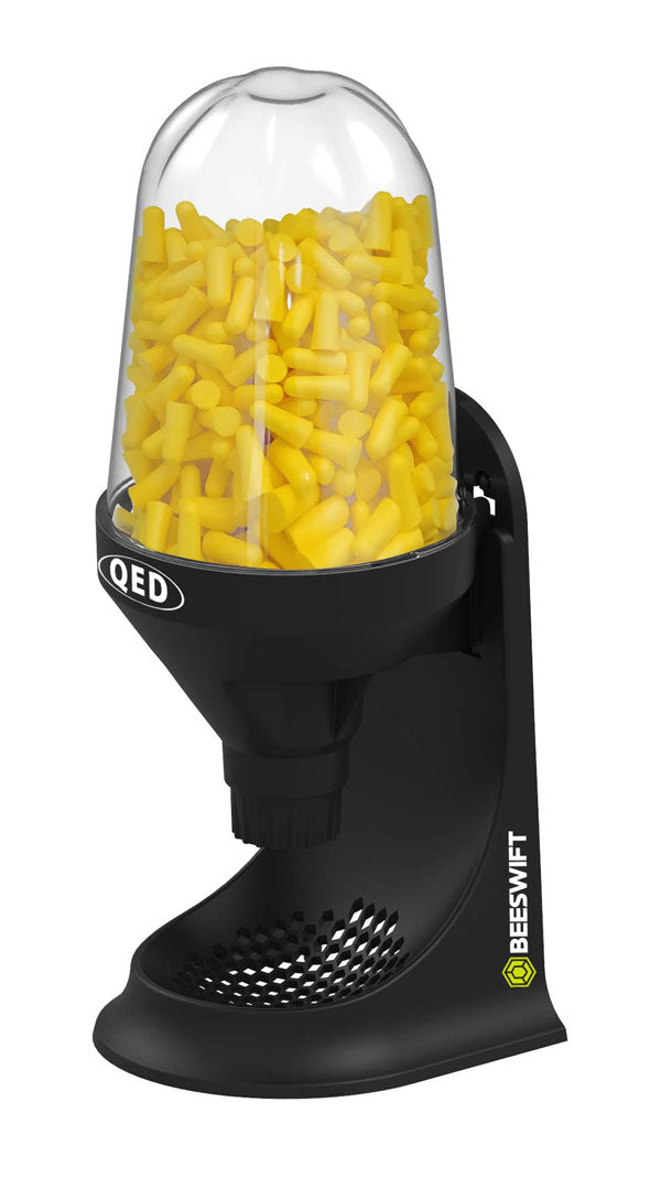 B-Safe Beeswift QED Dispenser System with 500 Foam Ear Plugs, main product image