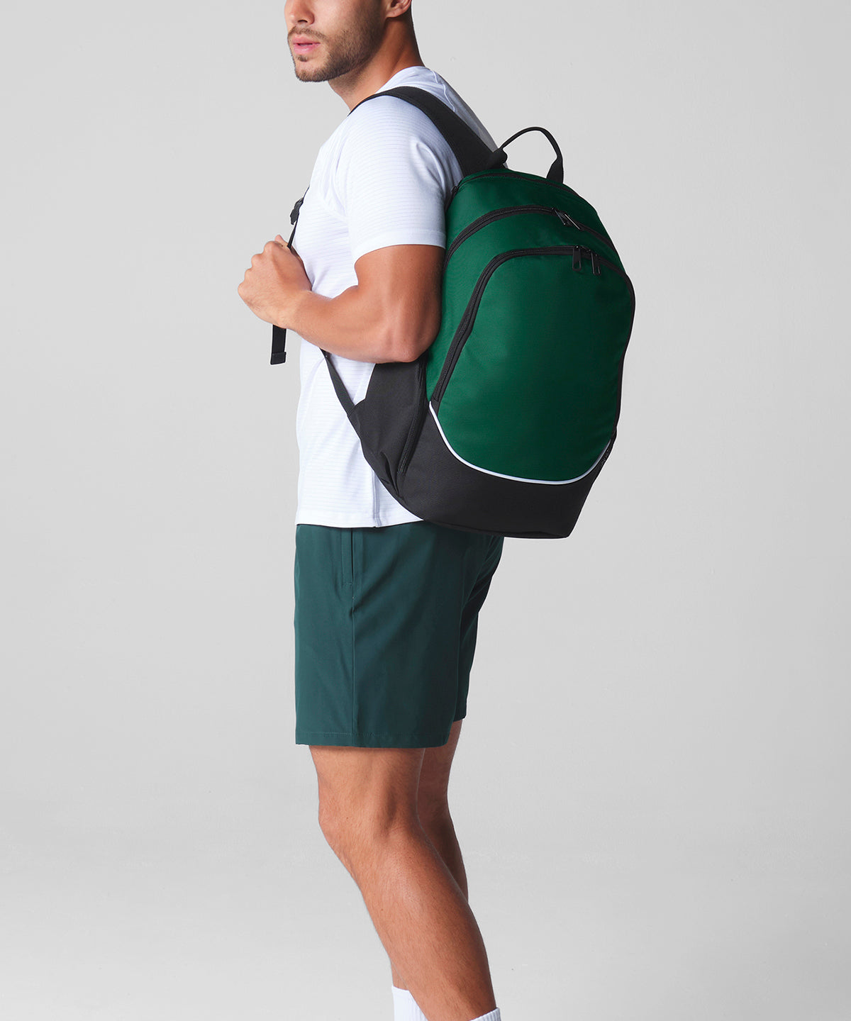 Quadra Teamwear backpack, lifestyle photo