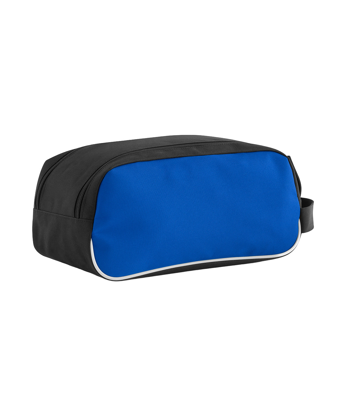 Quadra Teamwear shoe bag in Royal/Black/White, front view