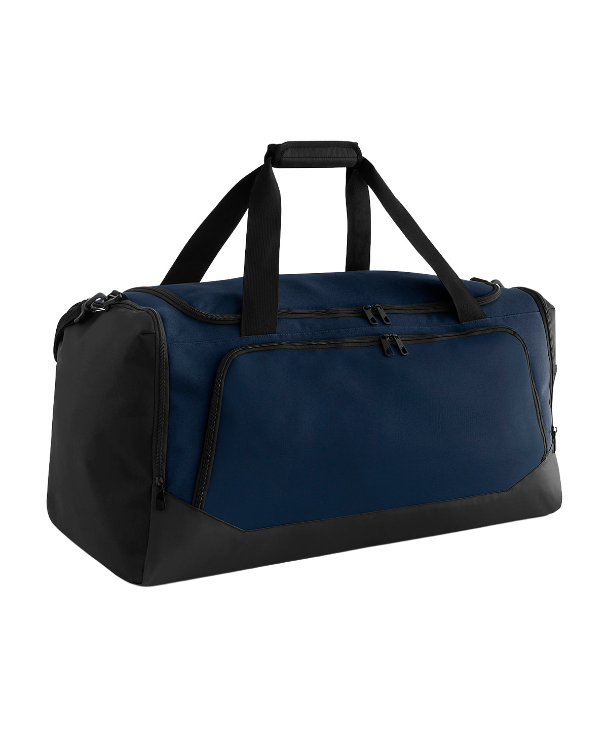Quadra Pro team large holdall in Navy/Black, front view