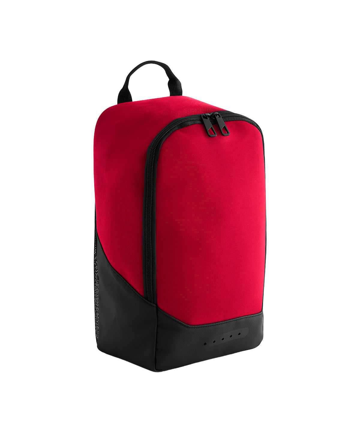 Quadra Pro team shoe bag in Red/Black, front view