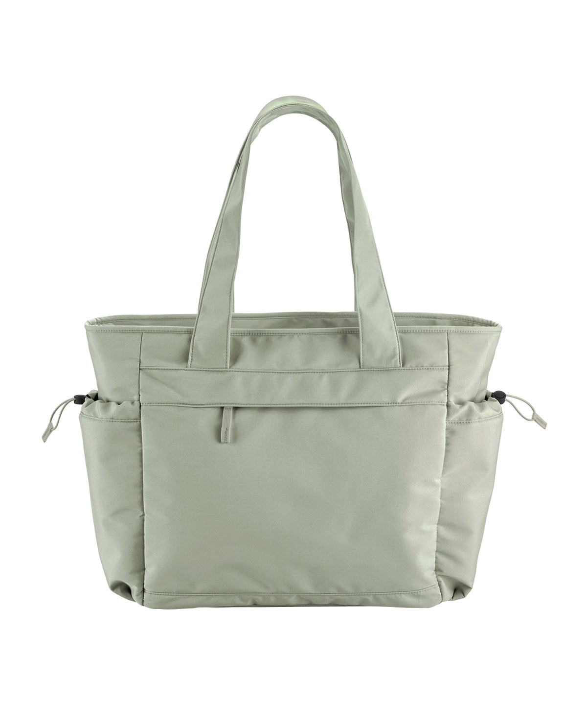 Quadra Studio oversized tote in Fresh Green, front view