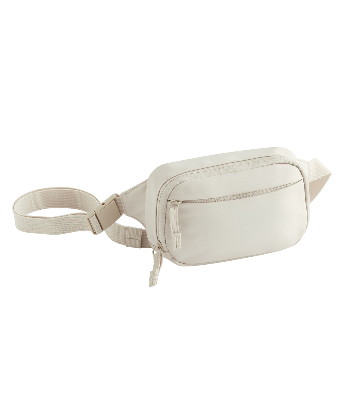 Quadra Studio belt bag in Natural Stone, front view