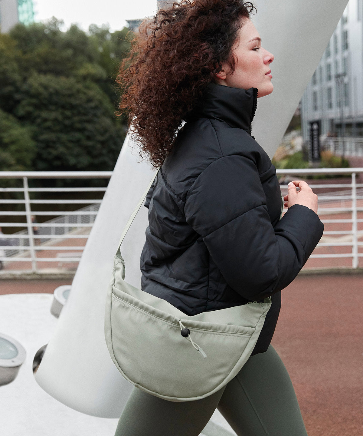 Quadra Studio cross-body bag, lifestyle photo