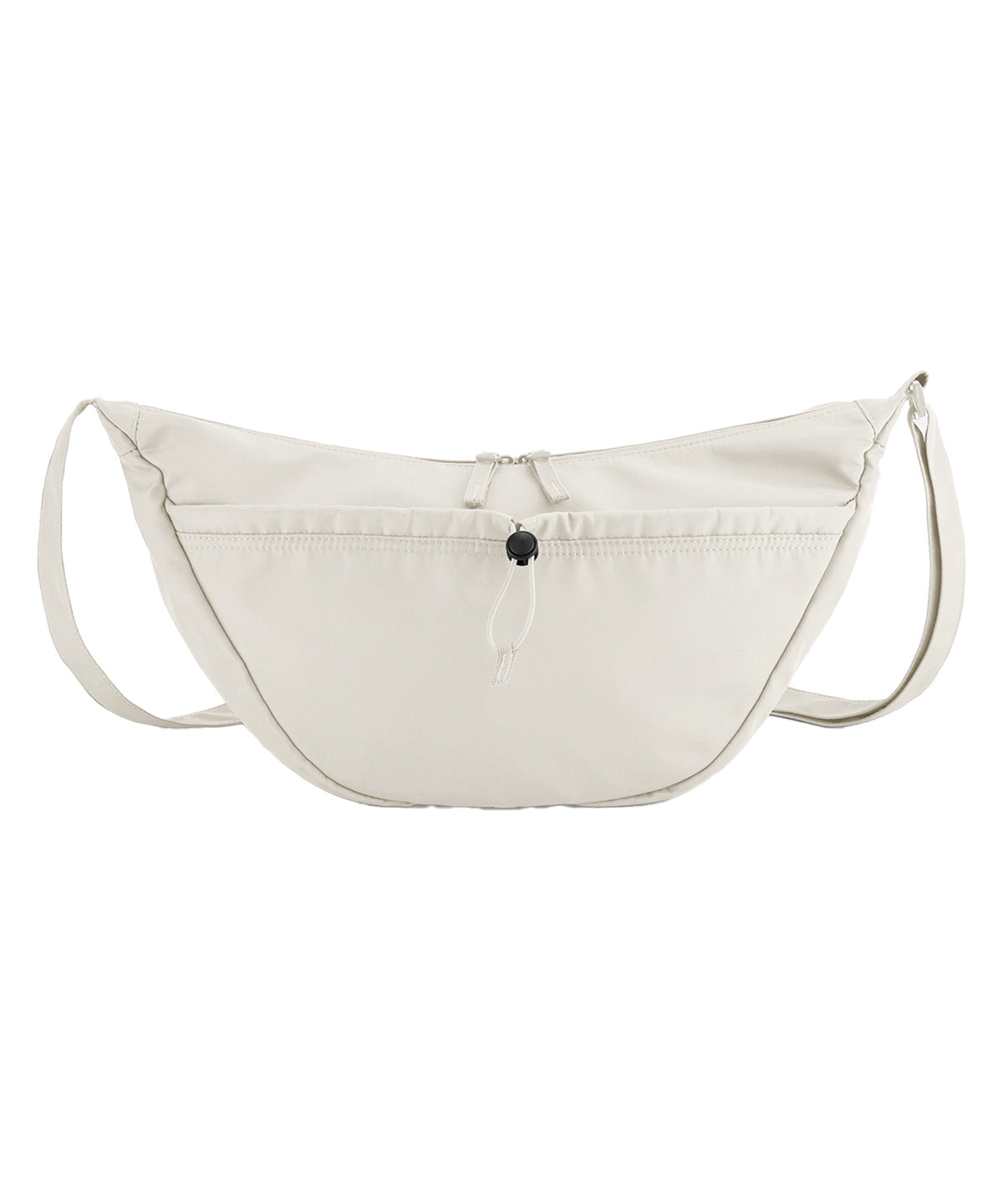 Quadra Studio cross-body bag in Natural Stone, front view