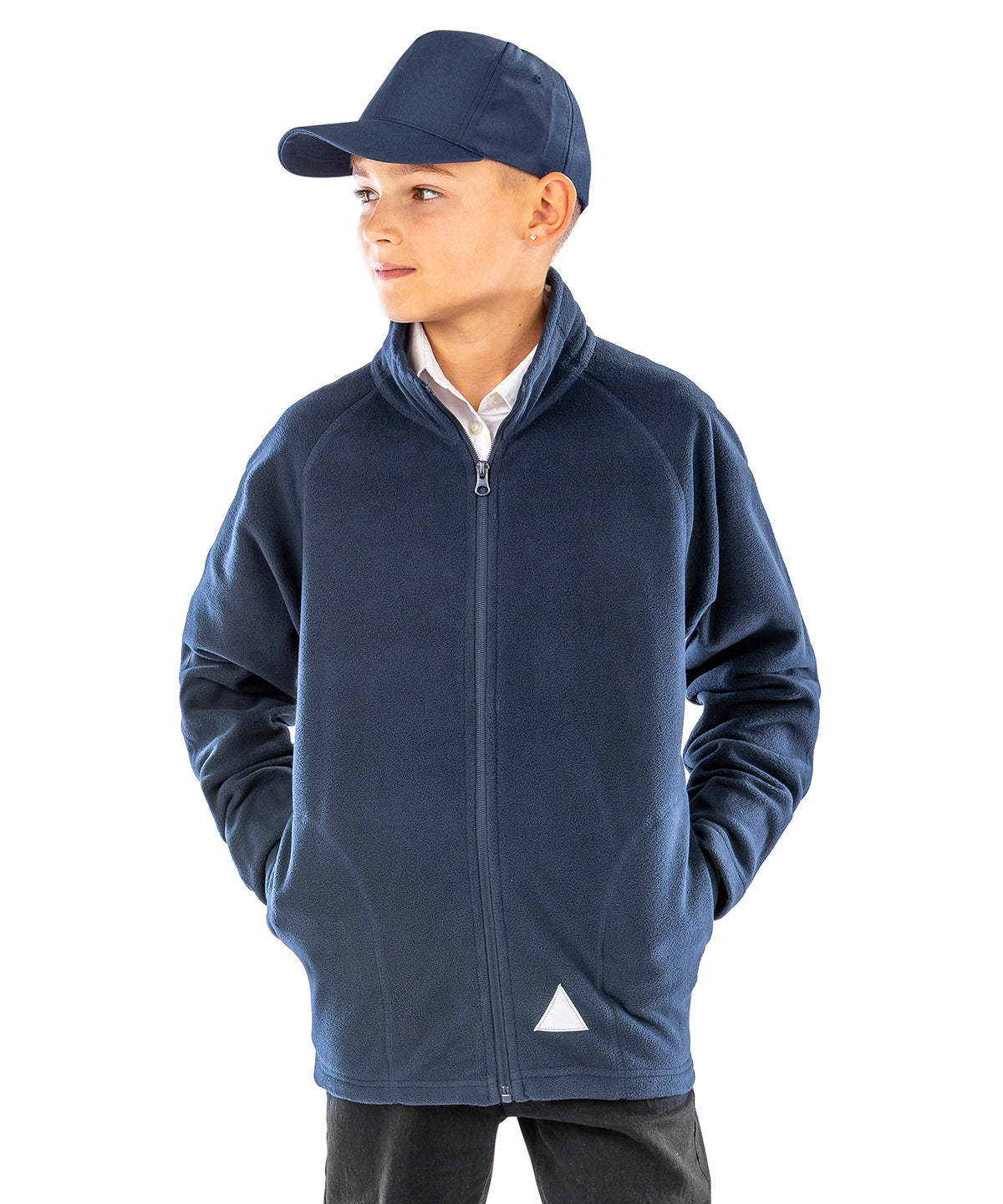 Result Core Junior microfleece jacket, lifestyle photo