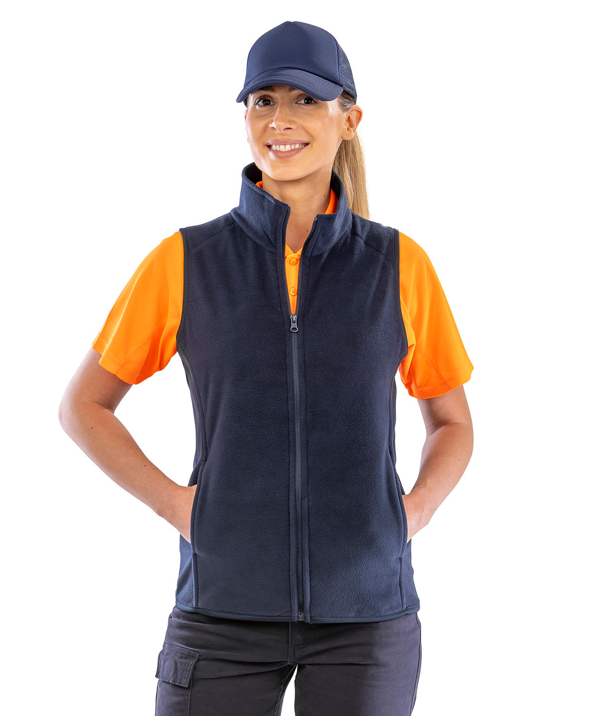 Result Core Microfleece gilet, lifestyle photo
