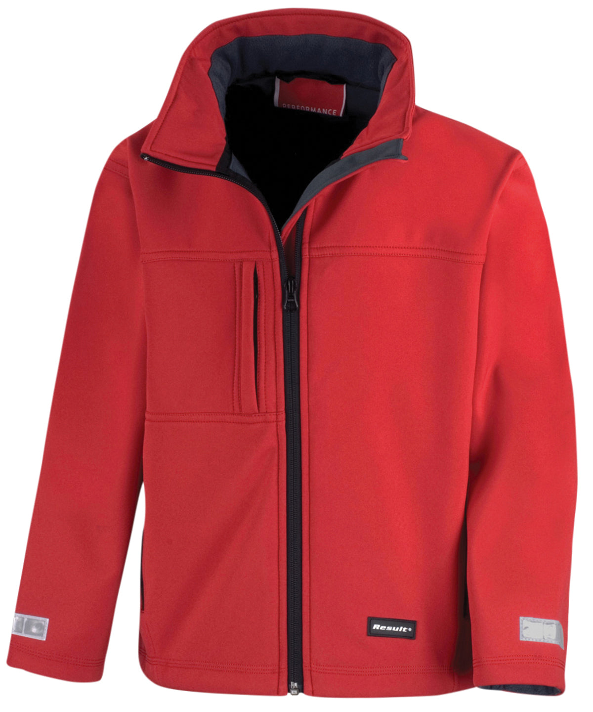 Result Junior classic softshell 3-layer jacket, lifestyle photo