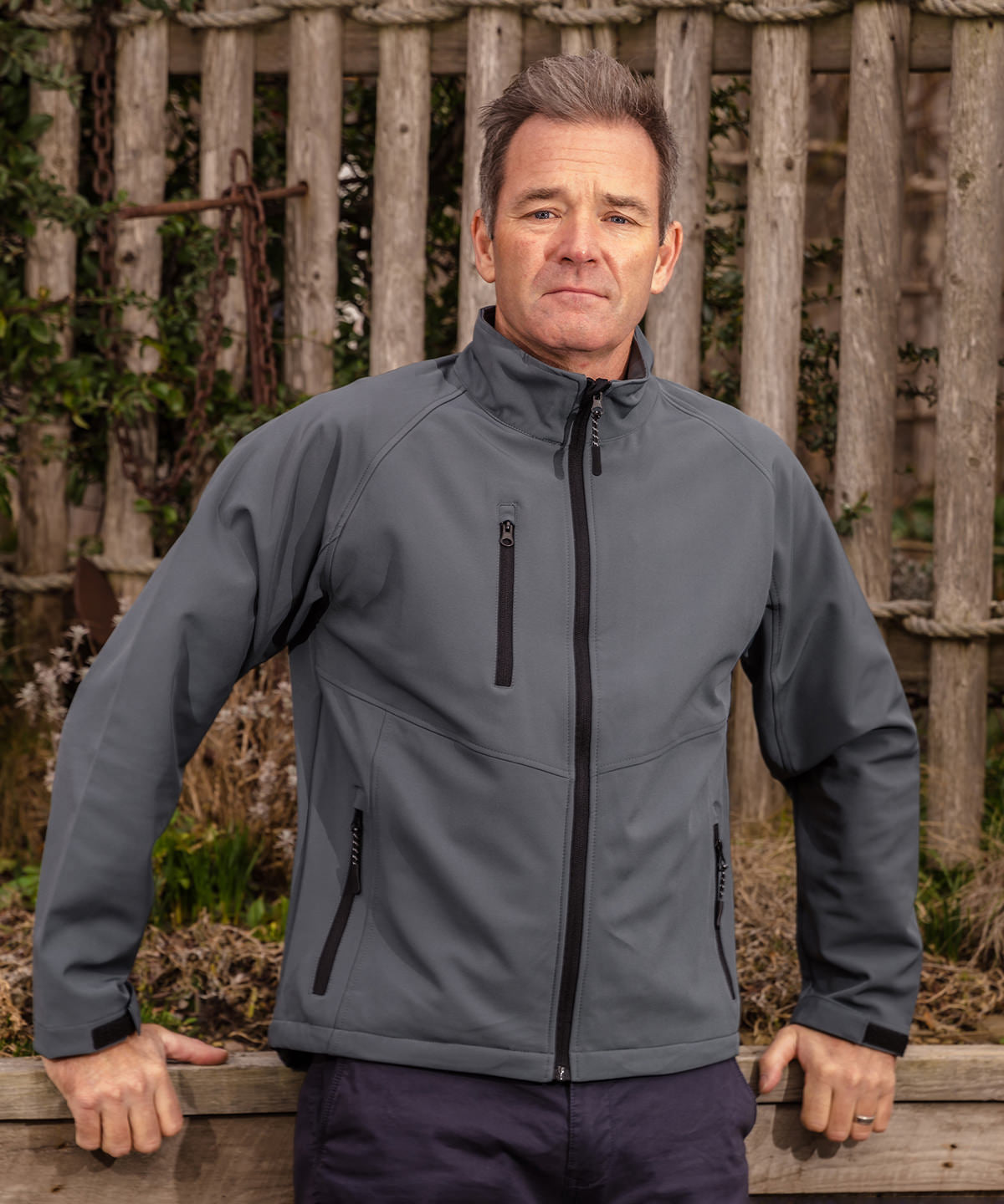 Result Baselayer softshell jacket, lifestyle photo