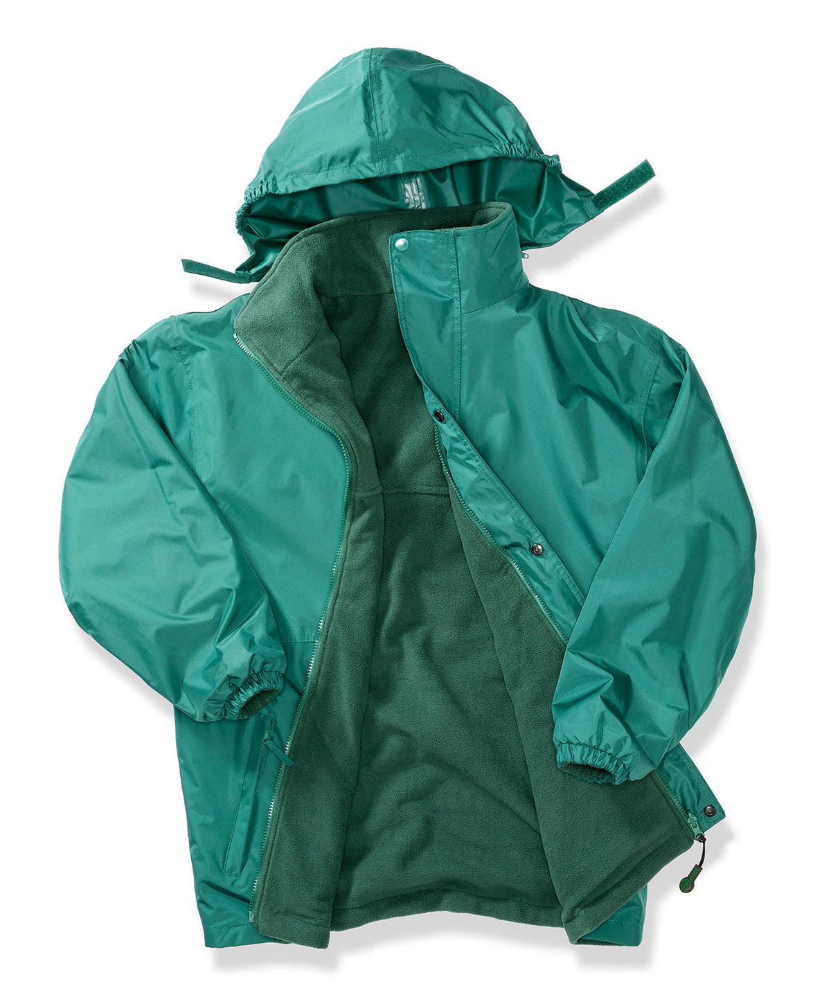 Result Recycled StormDri 6000 coat in Bottle/Bottle, front view