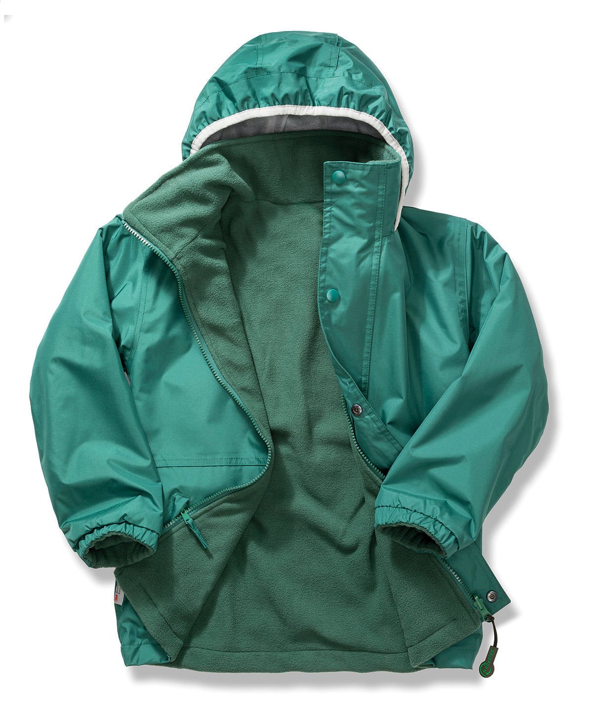 Result Junior & youth Recycled StormDri 6000 coat in Bottle/Bottle, front view