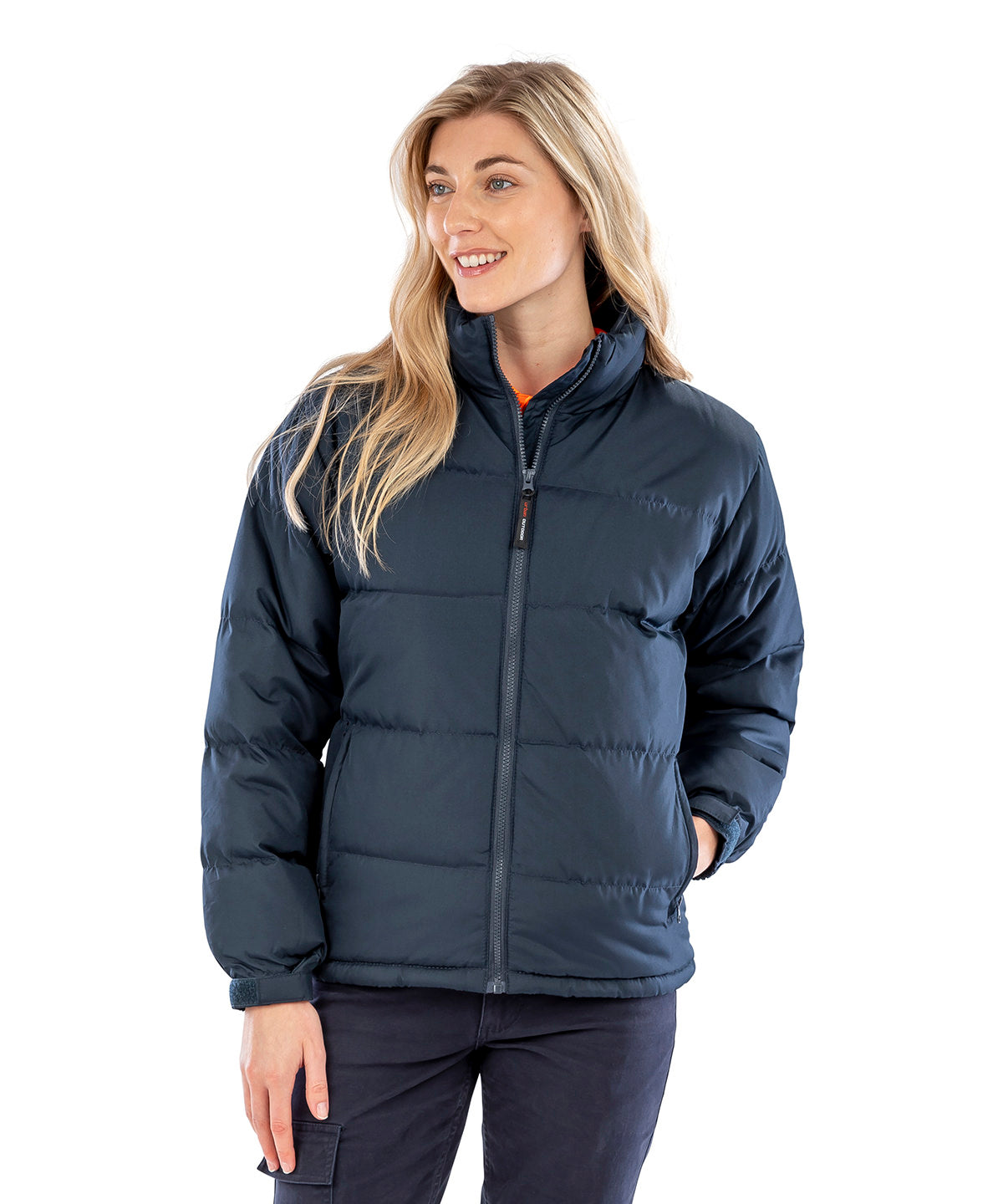 Result Urban Outdoor Women's Holkham down-feel jacket, lifestyle photo