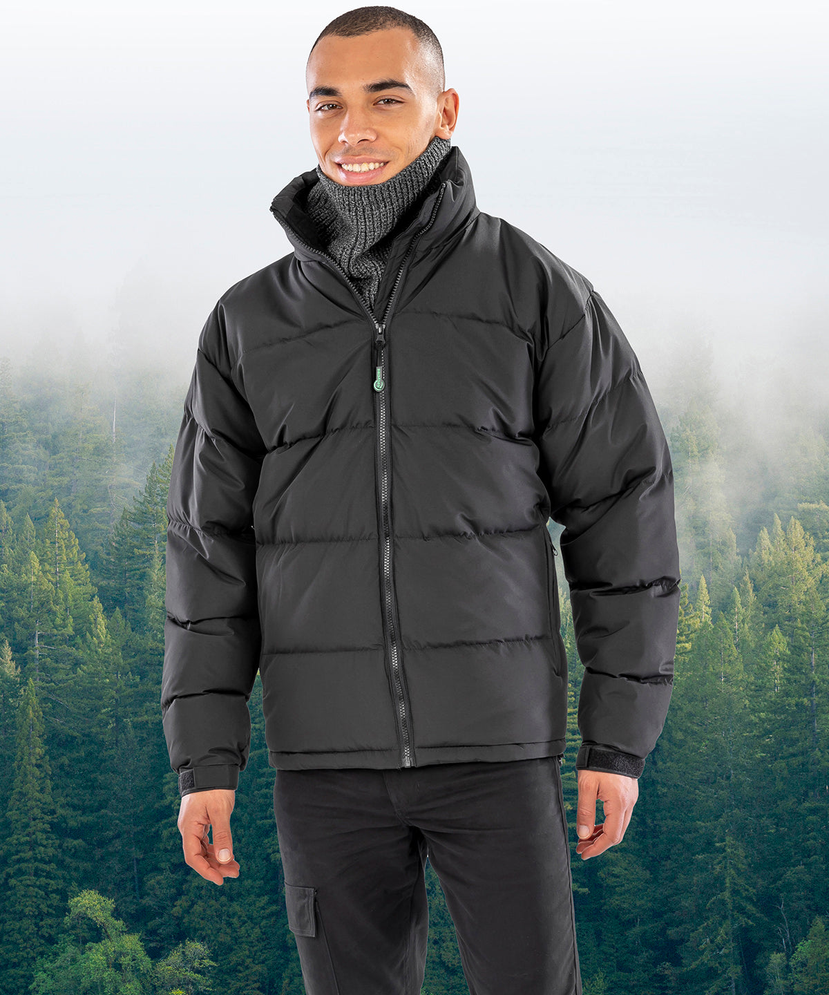 Result Urban Outdoor Holkham down-feel jacket, lifestyle photo