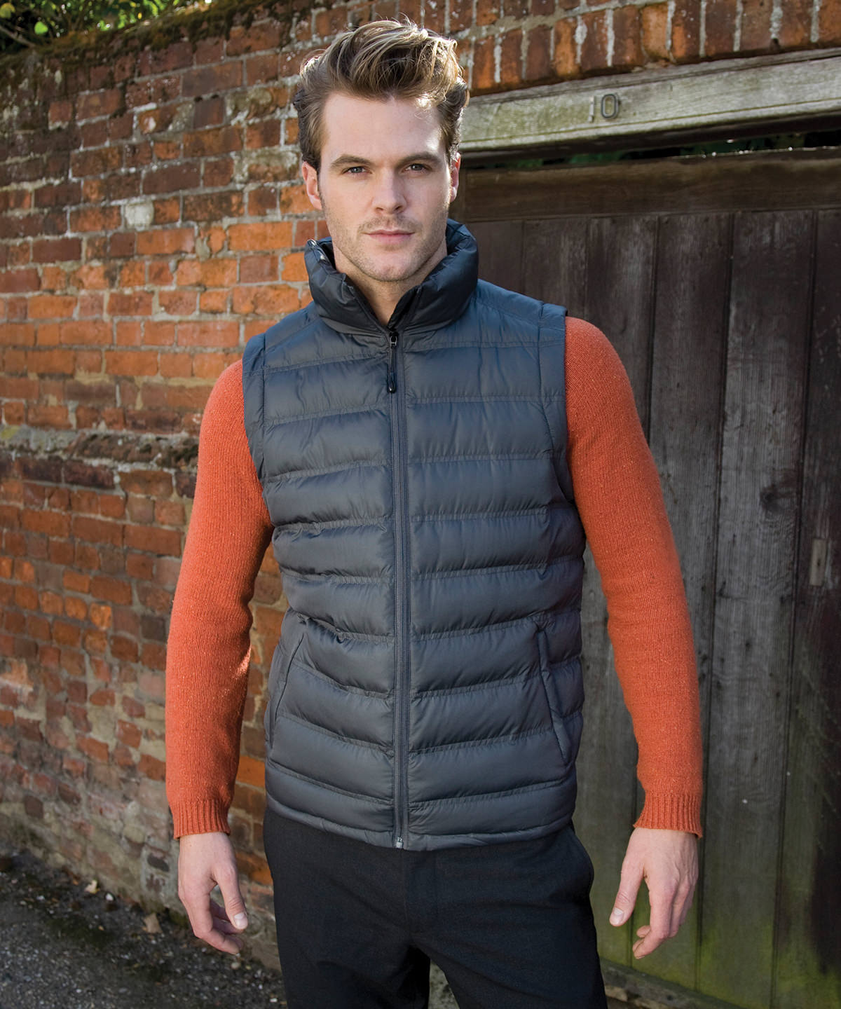 Result Urban Outdoor Ice bird padded gilet, lifestyle photo