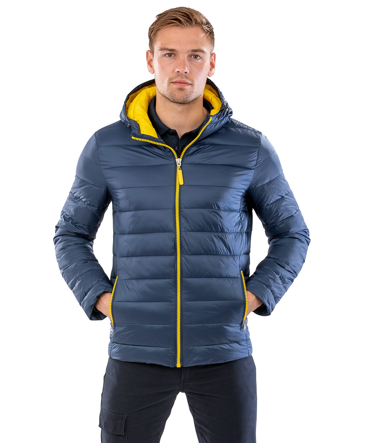 Result Urban Outdoor Urban snow bird hooded jacket, lifestyle photo