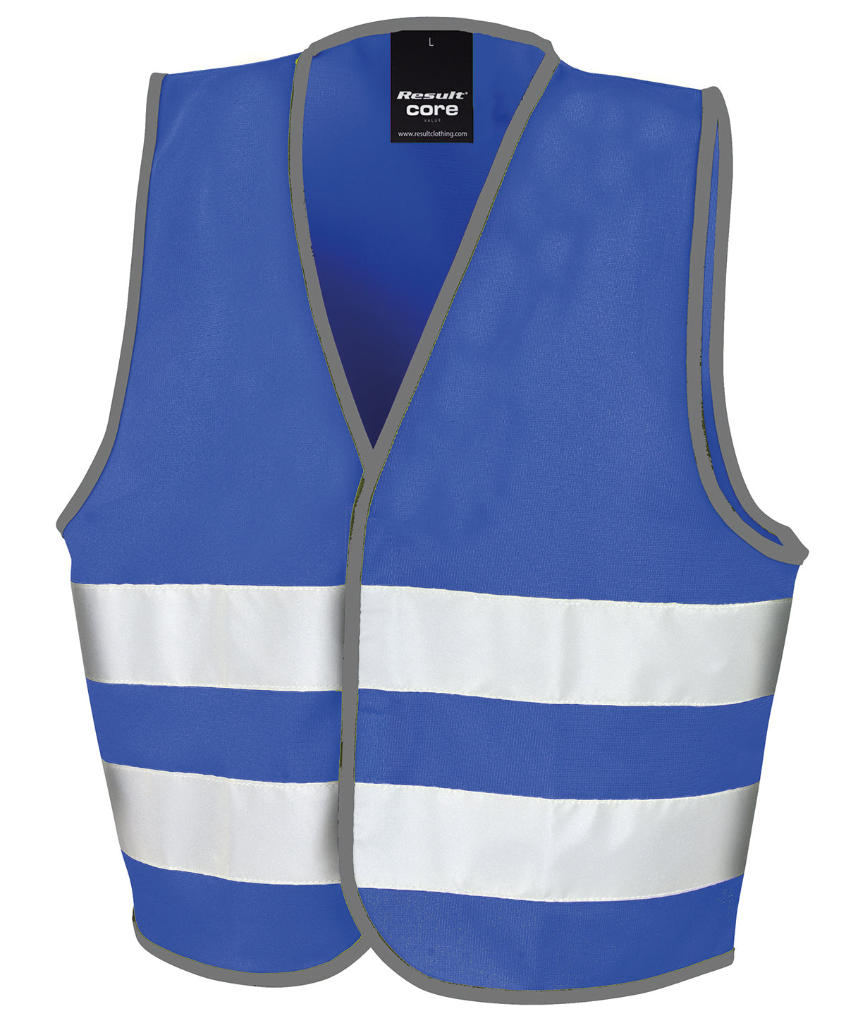 Result Core Junior vest in Royal, front view