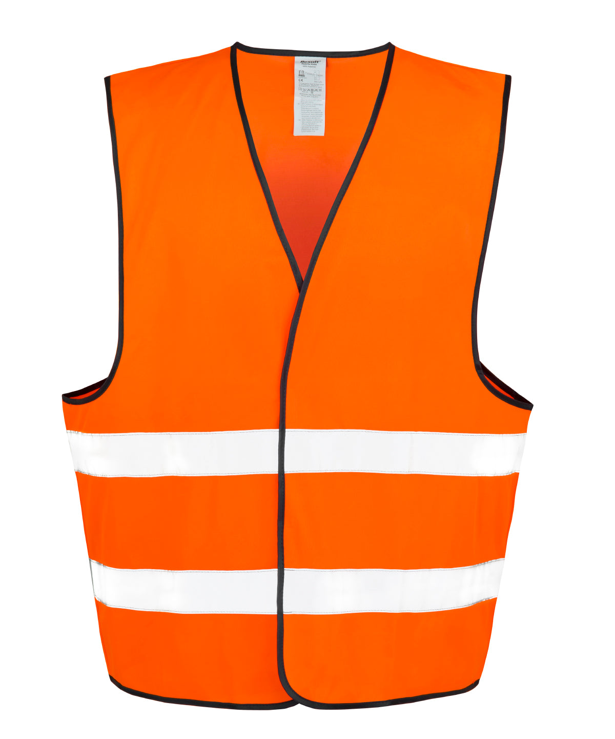 Result Core Hi-vis vest in Fluorescent Orange, front view