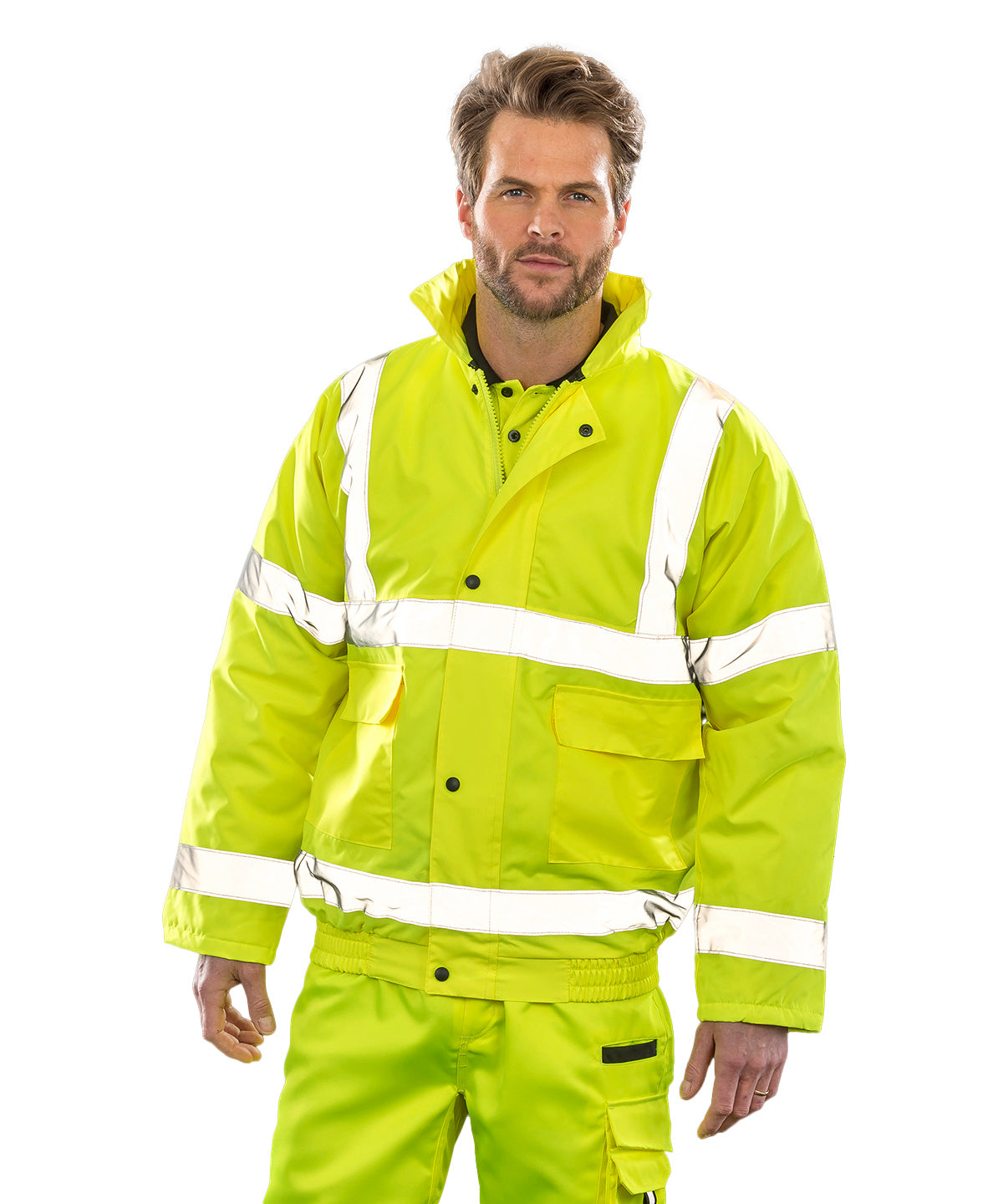 Result Core High-viz winter blouson, lifestyle photo