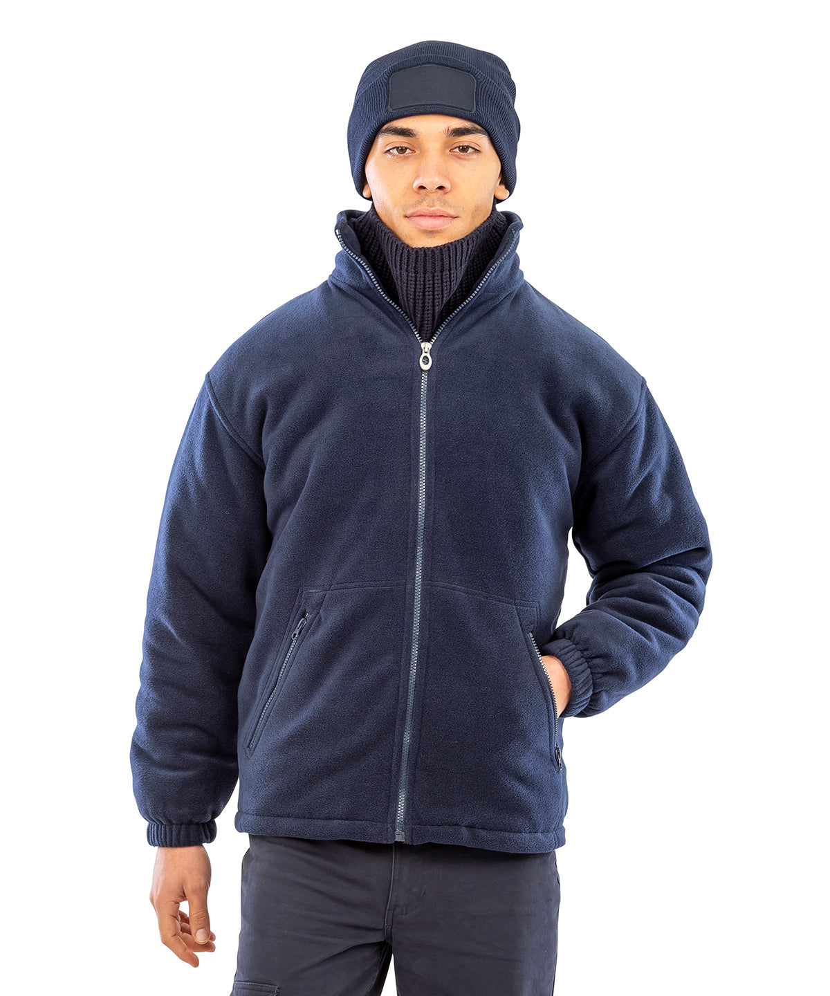 Result Core Padded winter fleece, lifestyle photo