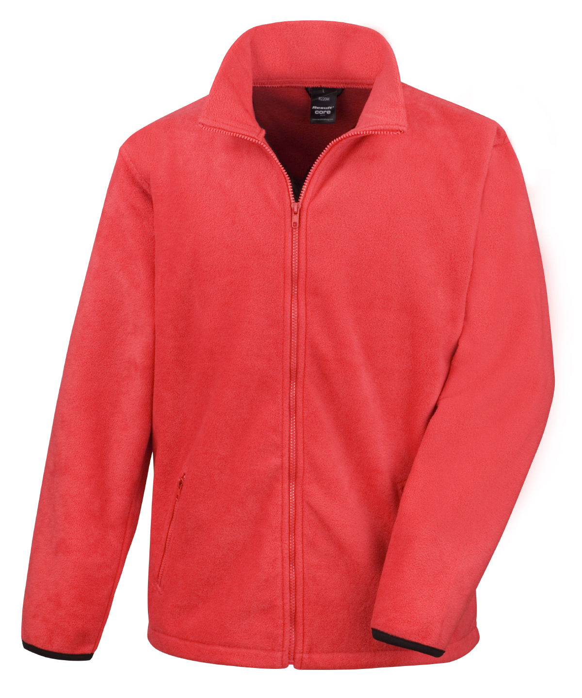 Result Core Norse outdoor fleece in Flame Red, front view