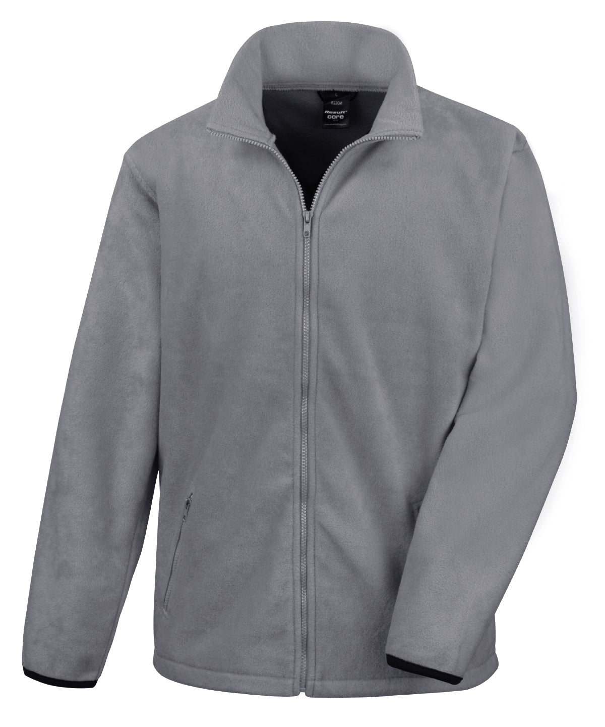 Result Core Norse outdoor fleece in Pure Grey, front view