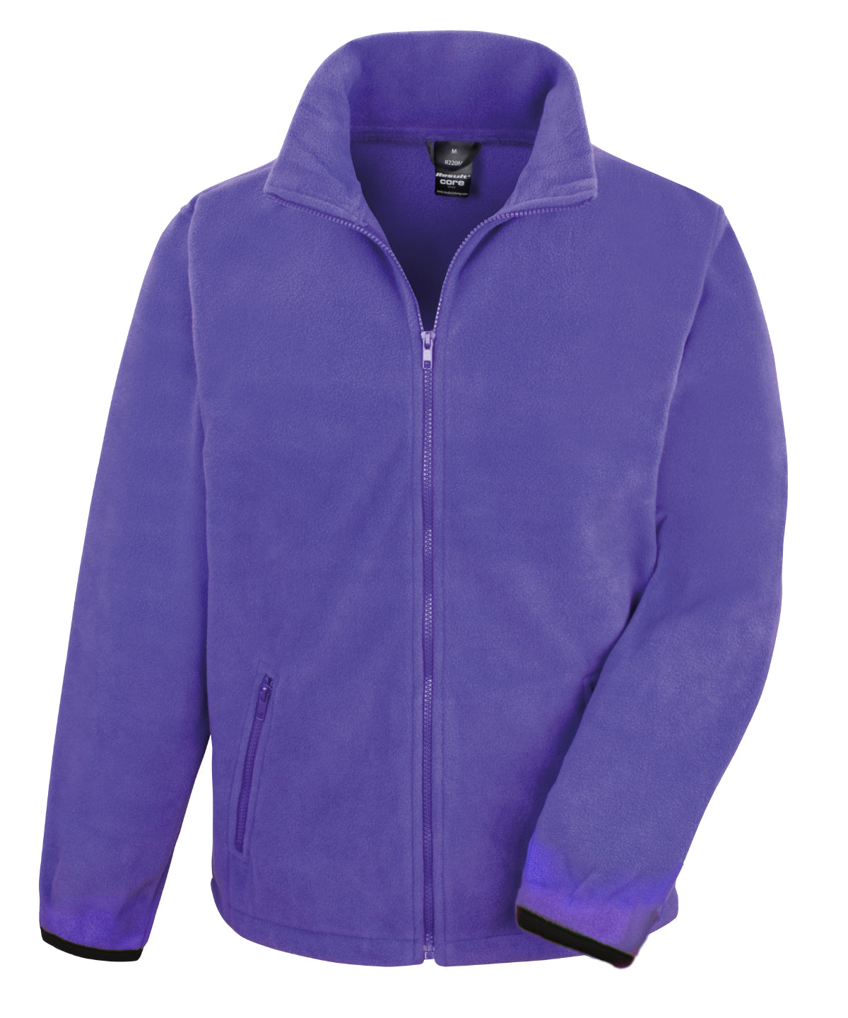 Result Core Norse outdoor fleece in Purple, front view