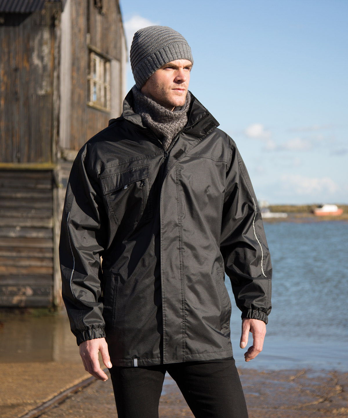 Result Core 3-in1 CORE jacket with printable softshell inner, lifestyle photo