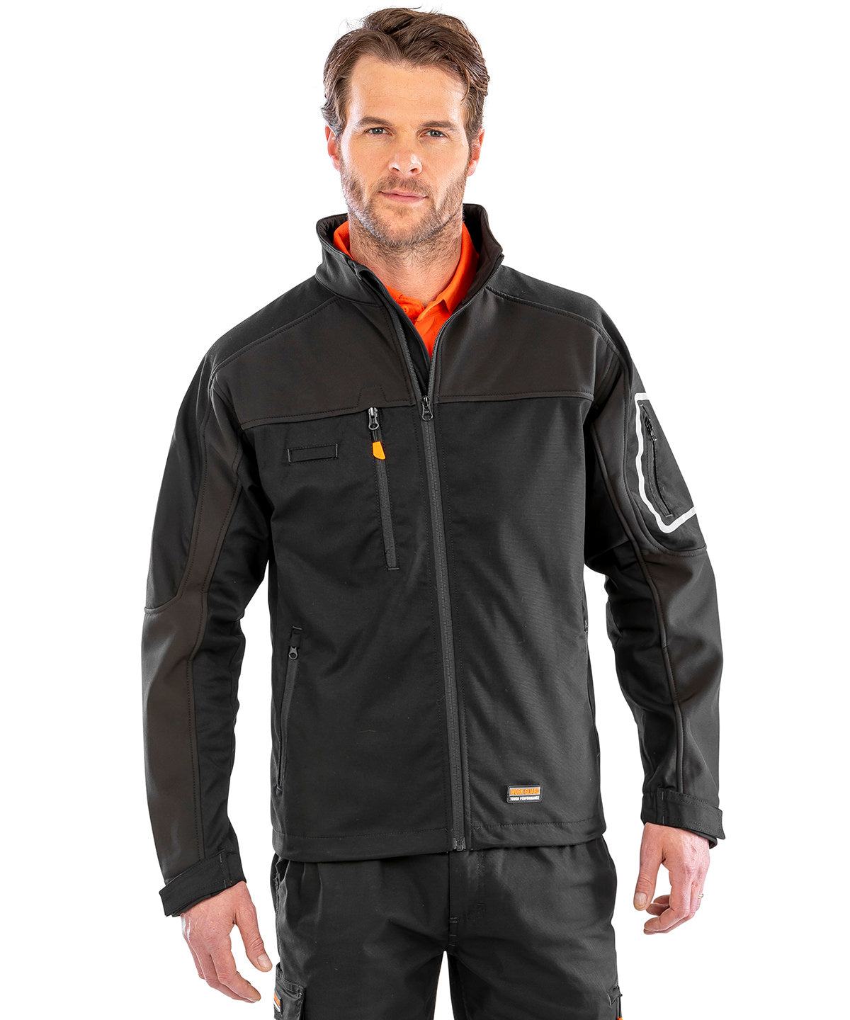 Result Workguard Work-Guard Sabre stretch jacket, lifestyle photo
