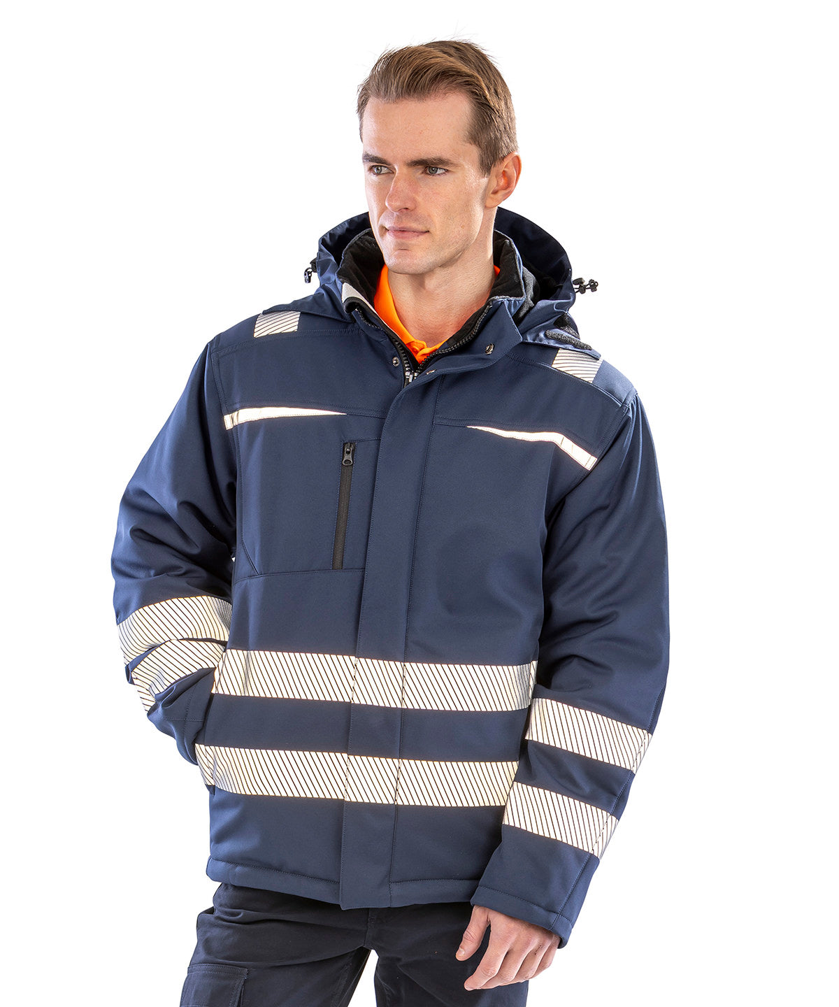 Result Safeguard Dynamic softshell coat, lifestyle photo