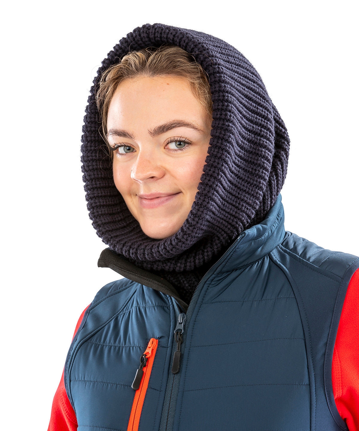 Result Winter Essentials Whistler snood hood, lifestyle photo