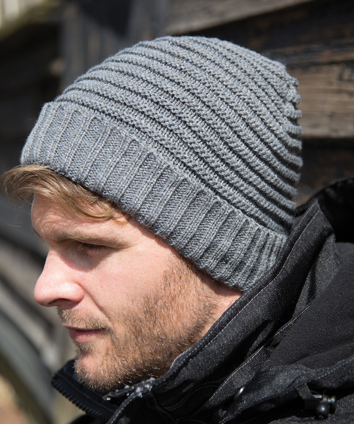 Result Winter Essentials Braided hat, lifestyle photo