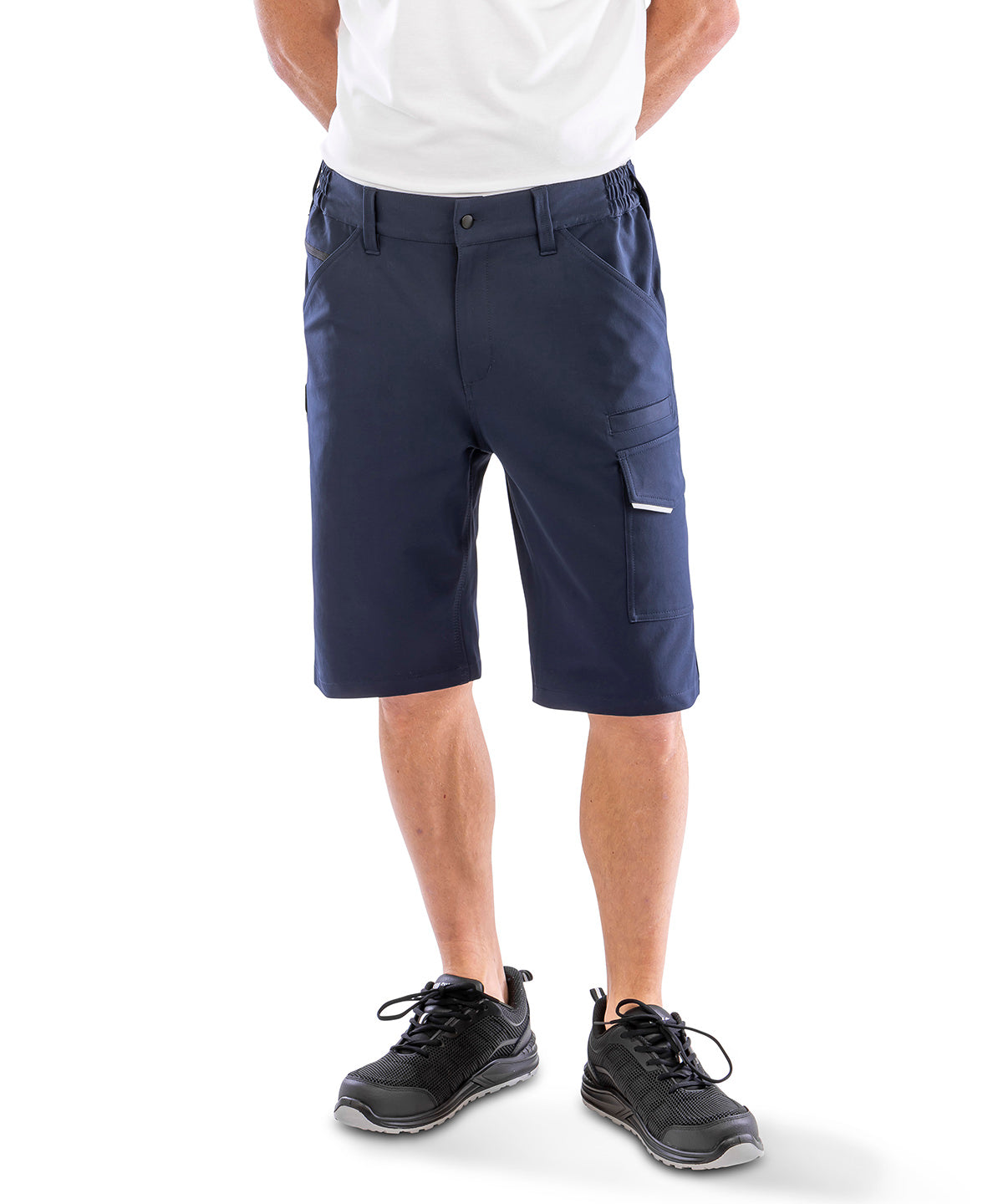 Result Workguard Work-Guard recycled dynamic stretch shorts, lifestyle photo