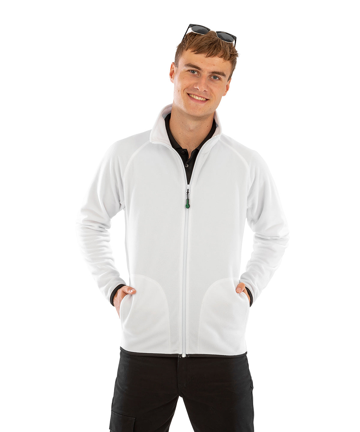 Result Recycled Microfleece jacket, lifestyle photo